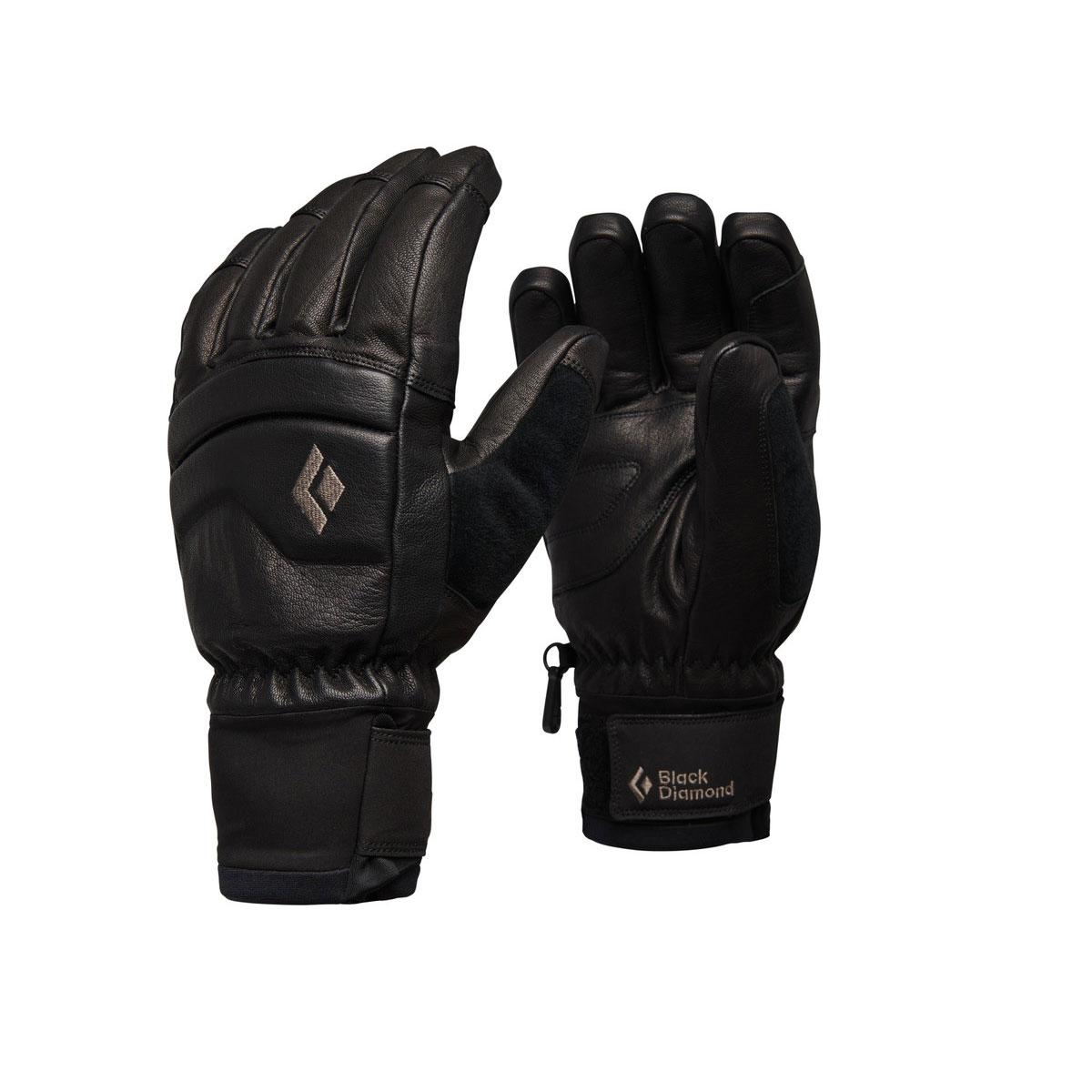 Black Diamond Spark Gloves in Black and Black